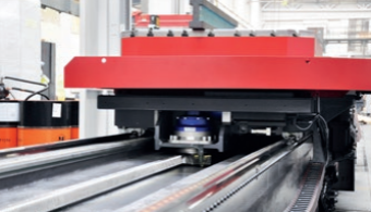 臥式鏜銑床部件