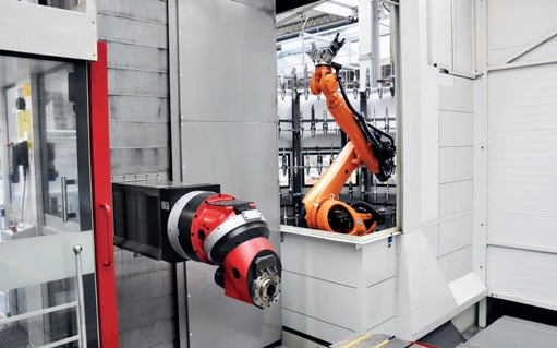 臥式鏜銑床自動(dòng)換刀刀庫