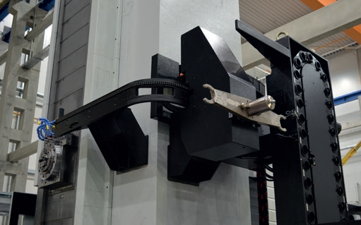 臥式鏜銑床自動(dòng)換刀刀庫